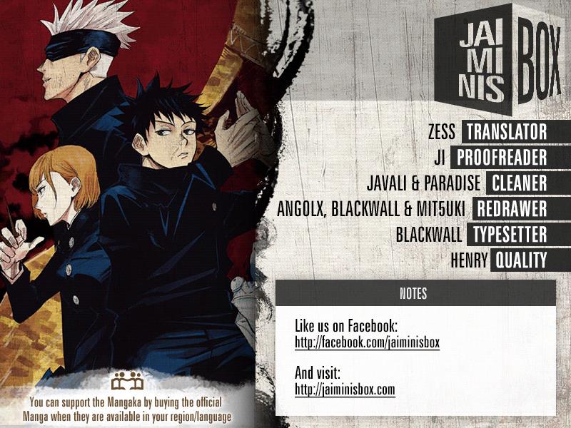 Jujutsu Kaisen Chapter 75