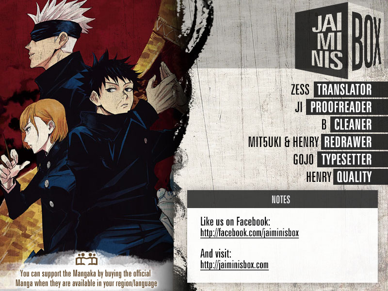 Jujutsu Kaisen Chapter 86