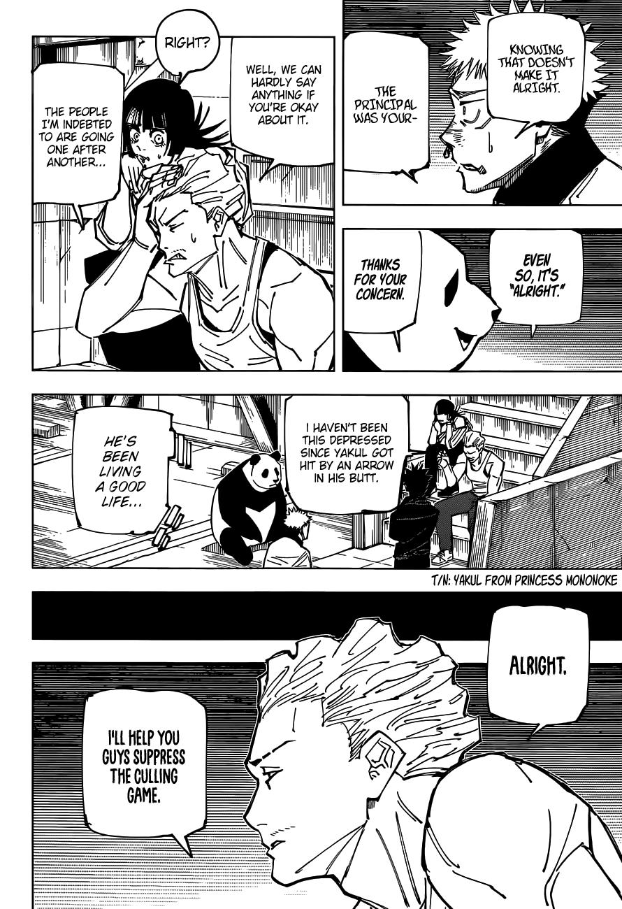 Jujutsu Kaisen Chapter 158