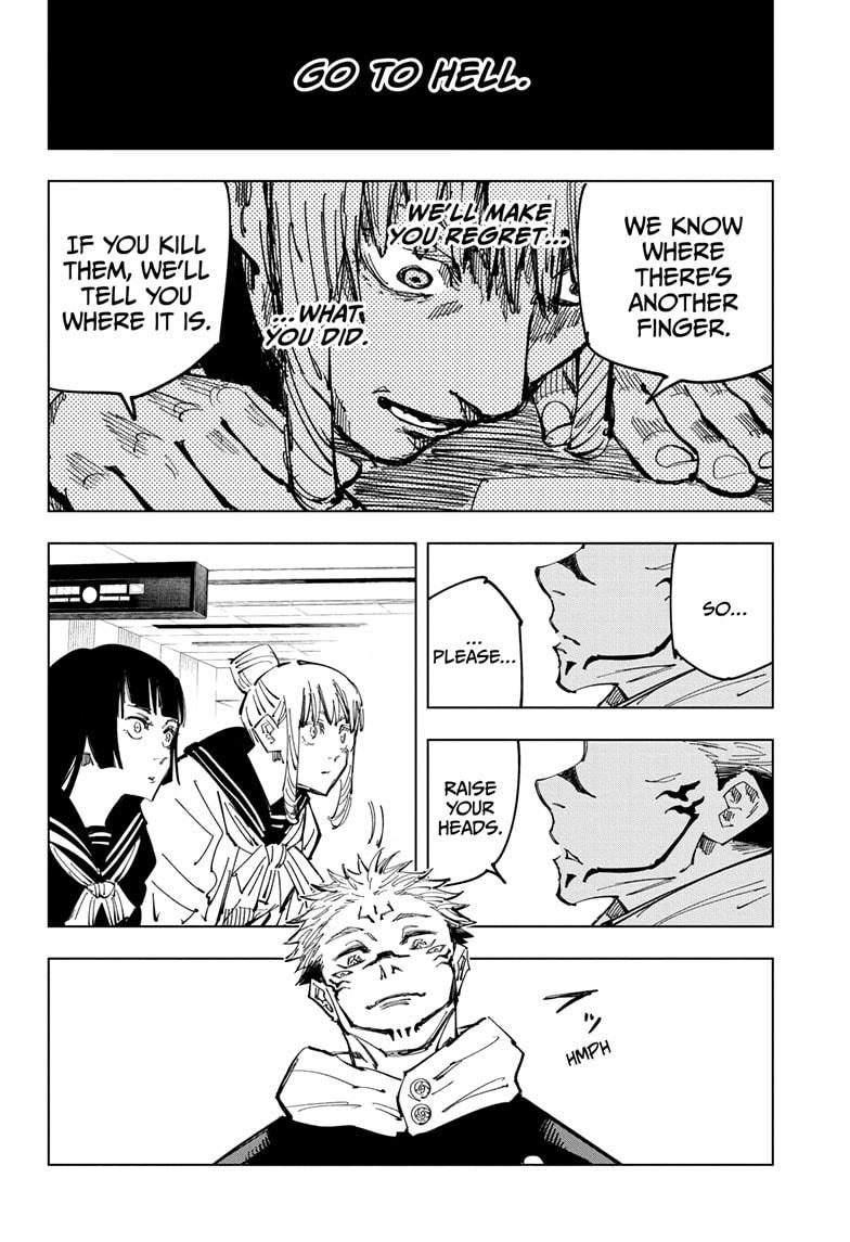 Jujutsu Kaisen Chapter 112 
