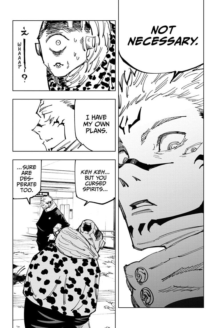 Jujutsu Kaisen Chapter 112 