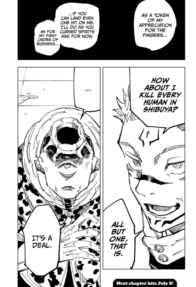 Jujutsu Kaisen Chapter 112 