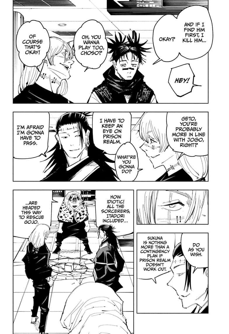 Jujutsu Kaisen Chapter 93
