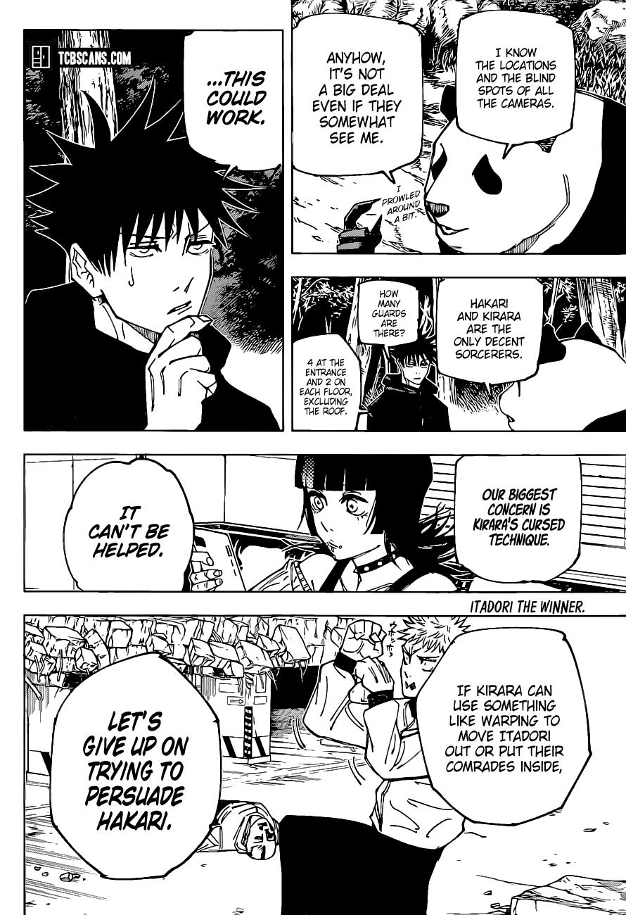 Jujutsu Kaisen Chapter 154 