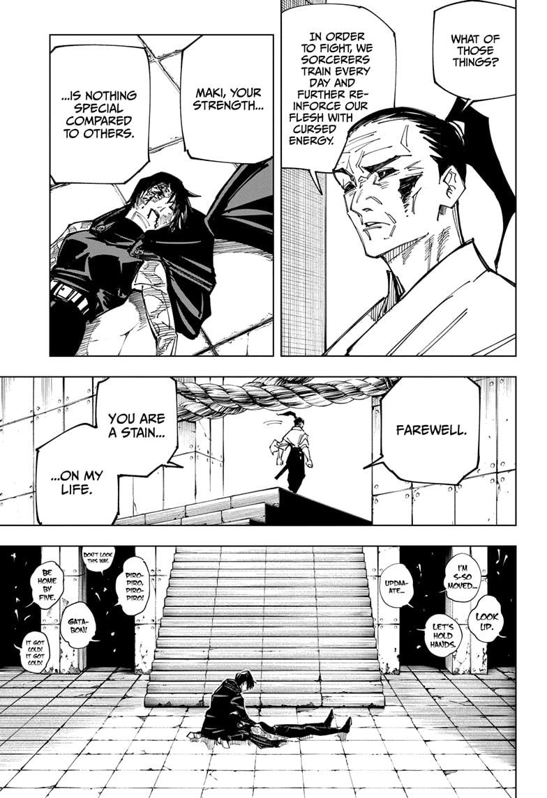 Jujutsu Kaisen Chapter 149