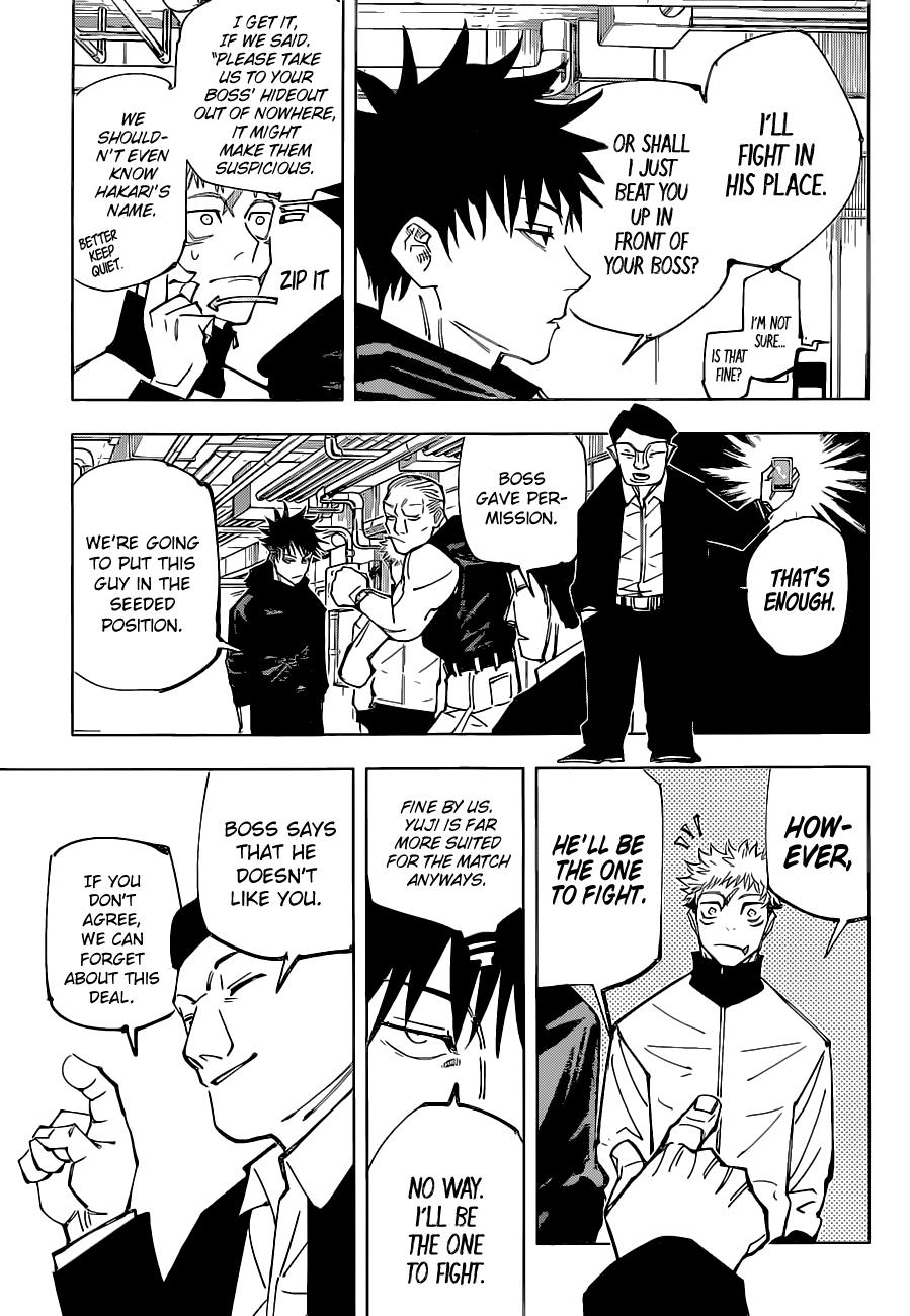 Jujutsu Kaisen Chapter 153 