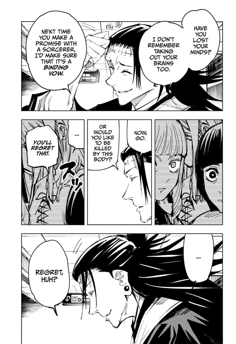 Jujutsu Kaisen Chapter 93