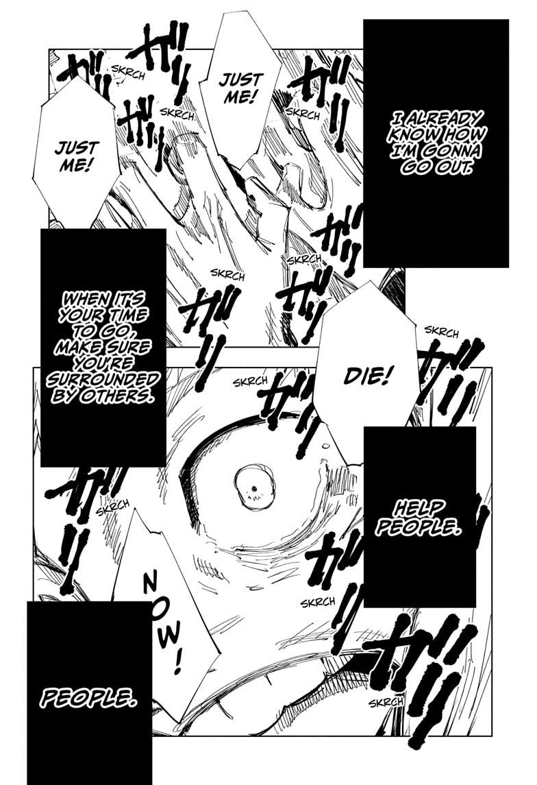 Jujutsu Kaisen Chapter 120