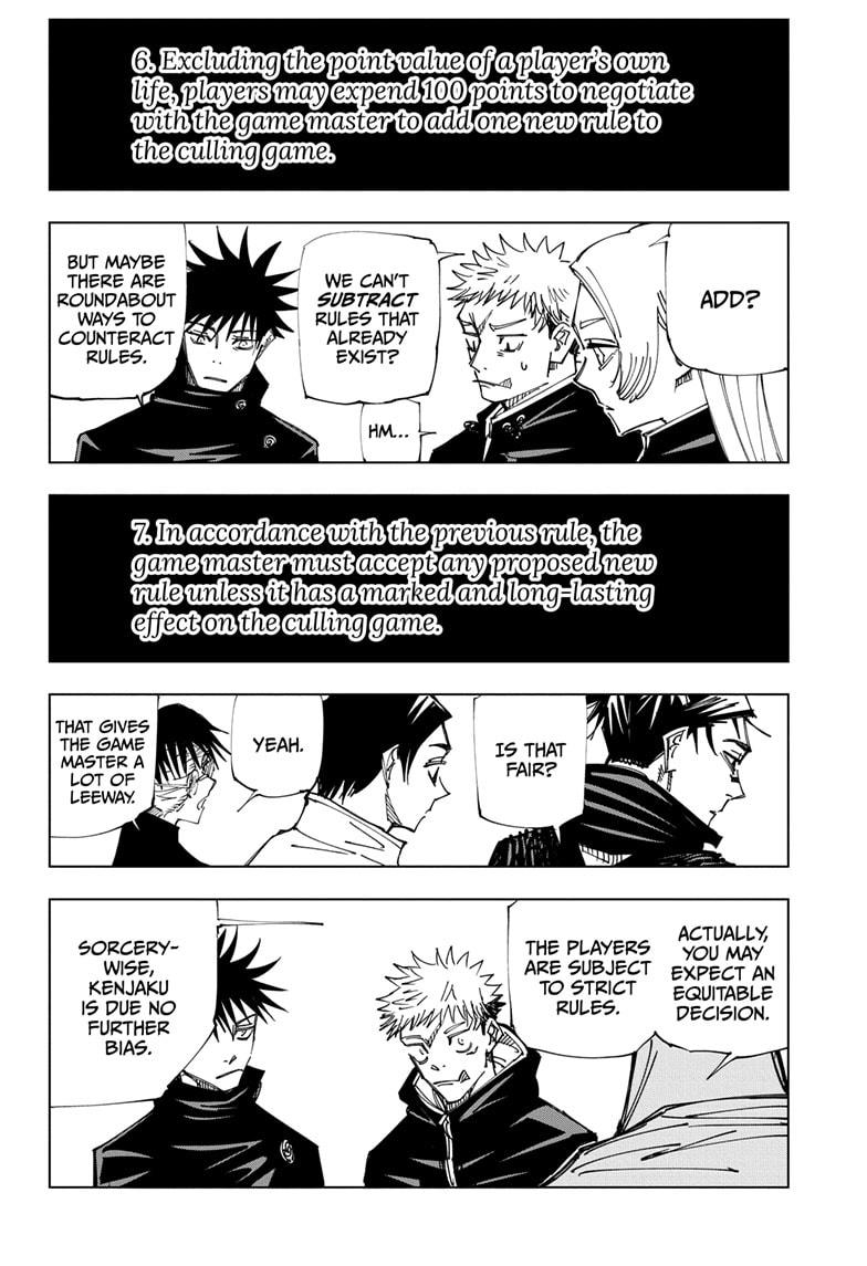 Jujutsu Kaisen Chapter 146