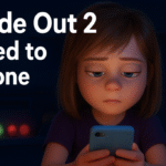 Inside Out 2 Emotion Glued to Phone