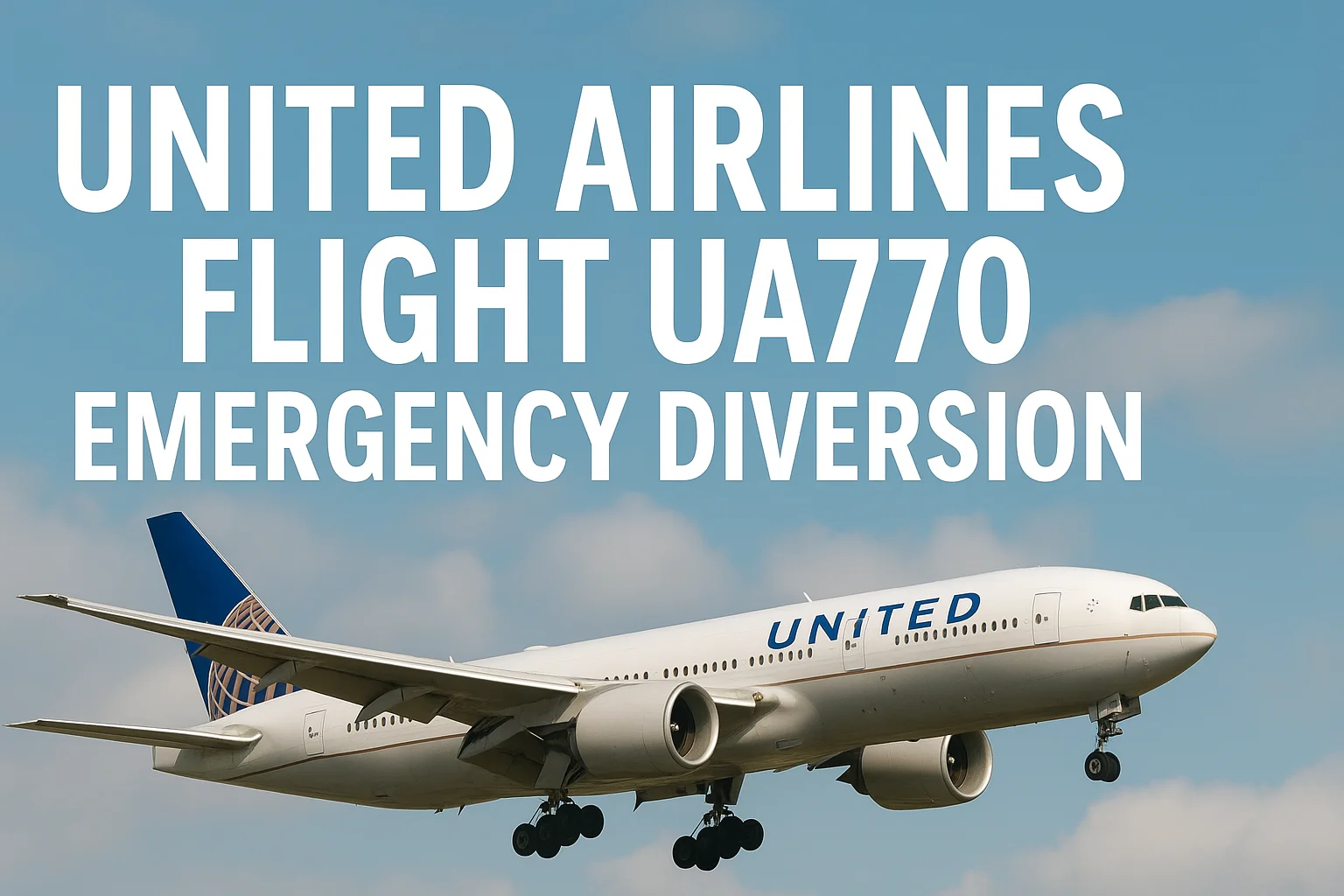 United Airlines Flight UA770
