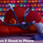 Inside Out 2 Emotions Glued to Her Phone
