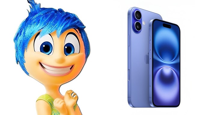 Inside Out 2 Character Glued to Phone