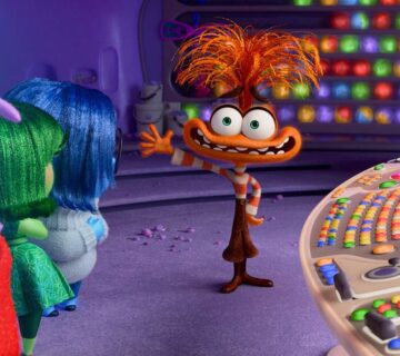 Inside Out 2 Glued to Phone