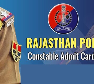 Rajasthan Police Admit Card 2025