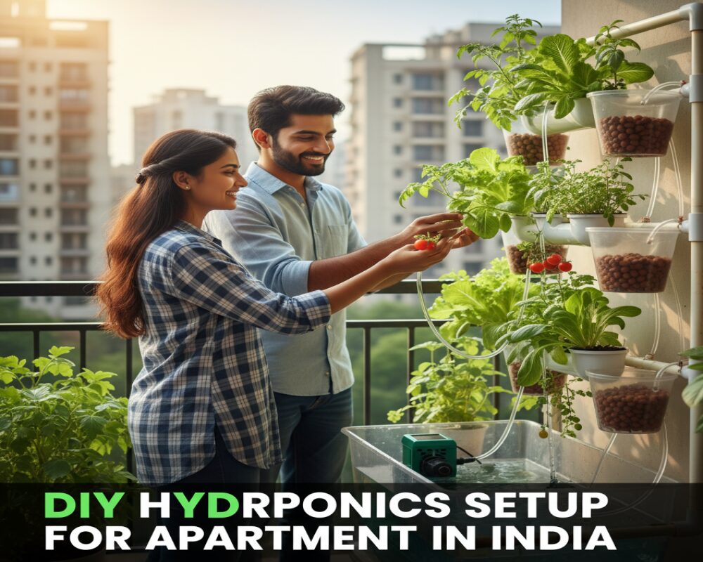DIY hydroponics setup