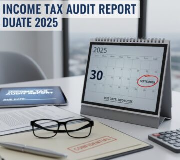 Income Tax Audit Report Due Date 2025