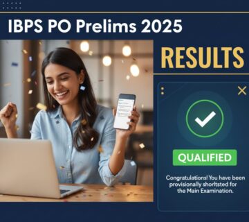 IBPS PO Prelims 2025 Results