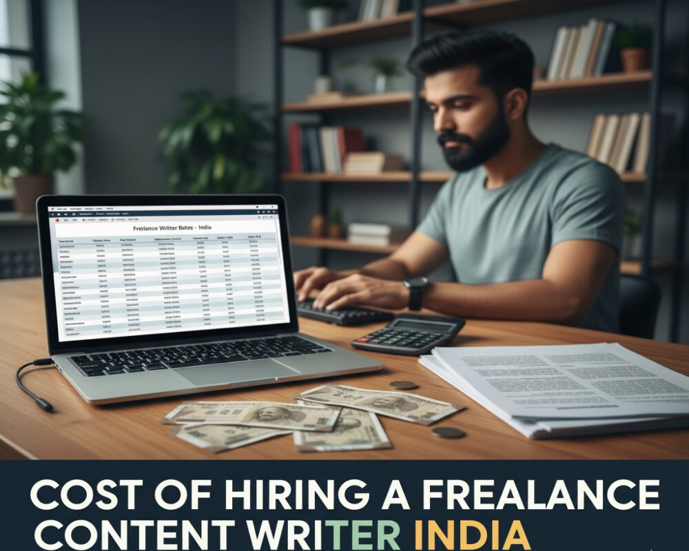 Cost of Hiring a Freelance Content Writer in India