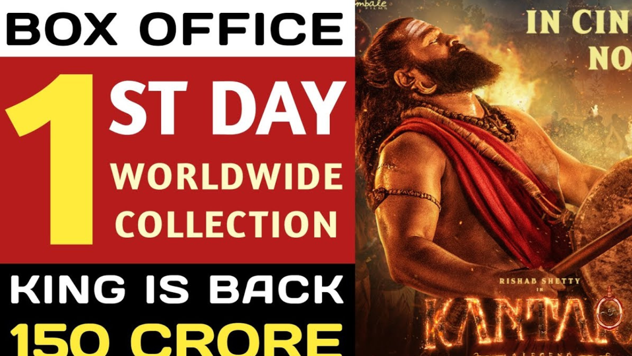 Kantara 2 Movie First Day Collection Worldwide