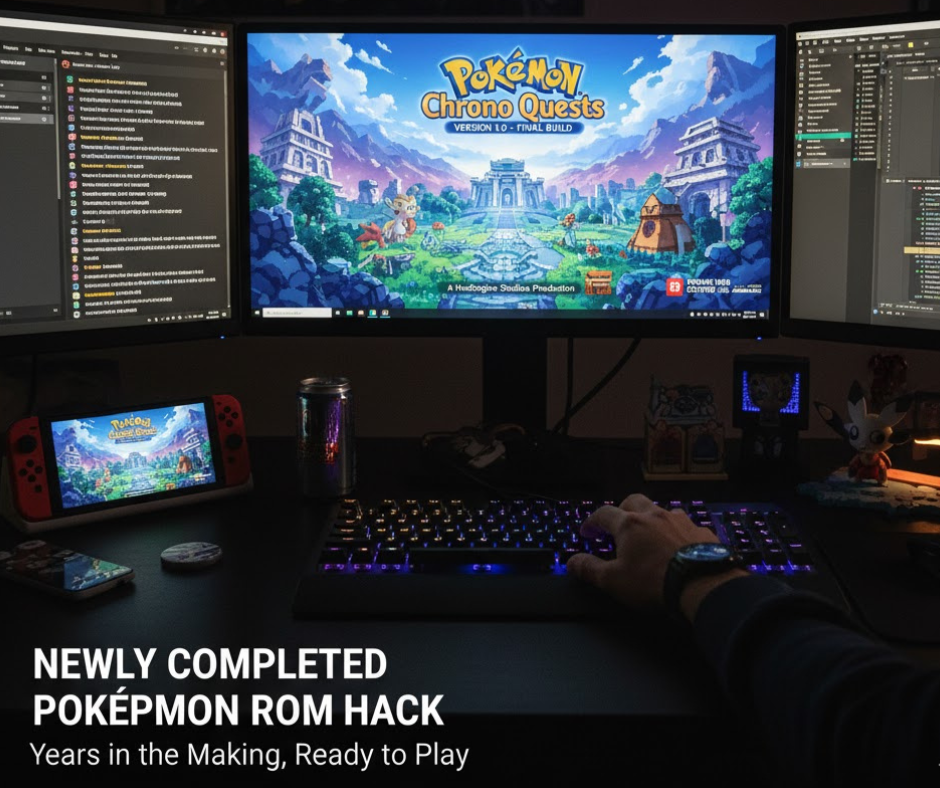 Newly Completed Pokemon ROM Hack