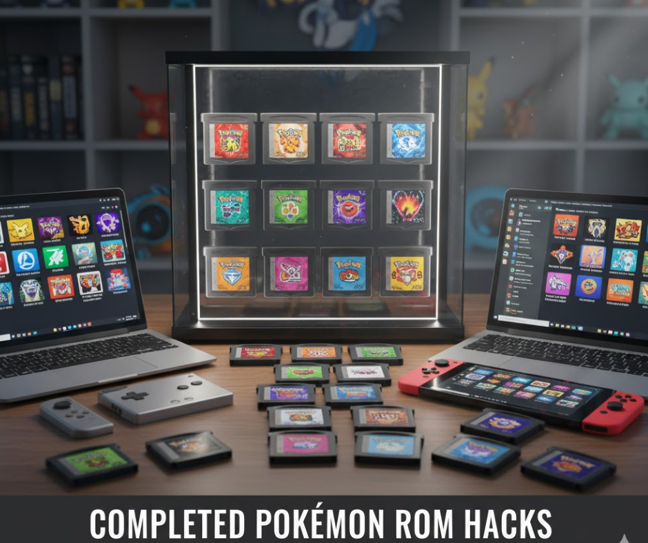Completed Pokemon ROM Hacks