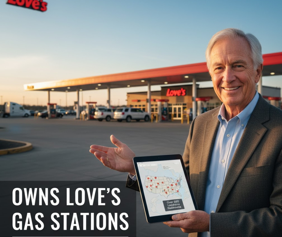 Owns Love’s Gas Stations