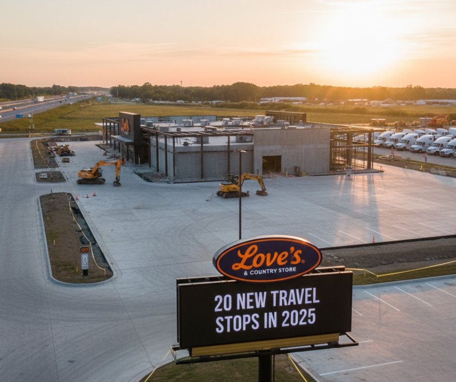Love’s Travel Stops to Add 20 New Travel Stops in 2025