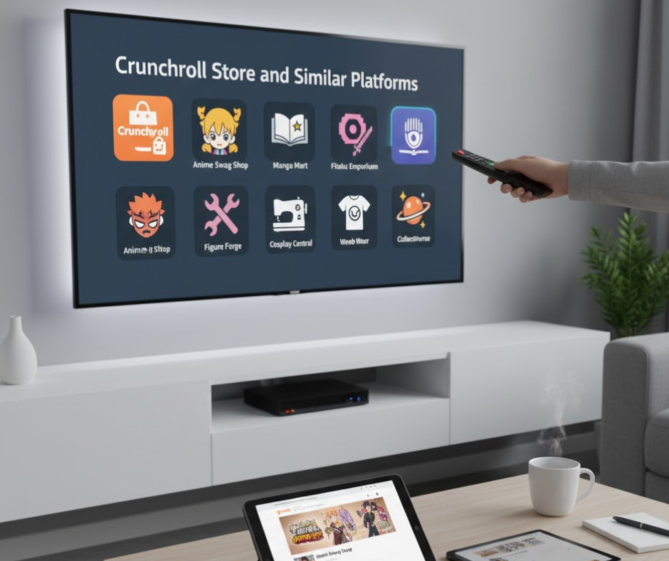 Crunchyroll Store and Similar Platforms