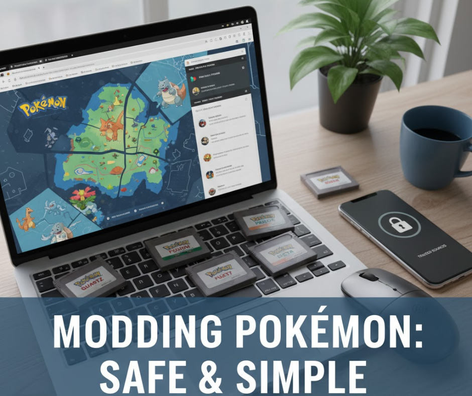 Pok&eacute;mon ROM Hacks Safely and Easily