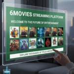 Create a high-quality, realistic feature image for a professional blog post. The theme of the blog is  Watch 6 Movies a Day. The image should look modern, clean, and visually appealing with a realistic photography style, not cartoon or animated. Create a high-quality, realistic feature image for a professional blog post. The theme of the blog is  Watch 6 Movies a Day. The image should look modern, clean, and visually appealing with a realistic photography style, not cartoon or animated. 6movies Streaming Platform in 2025