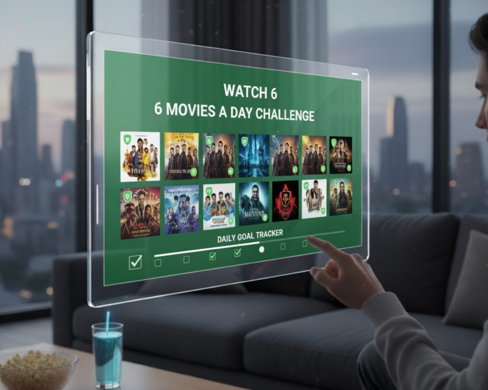 Watch 6 Movies a Day