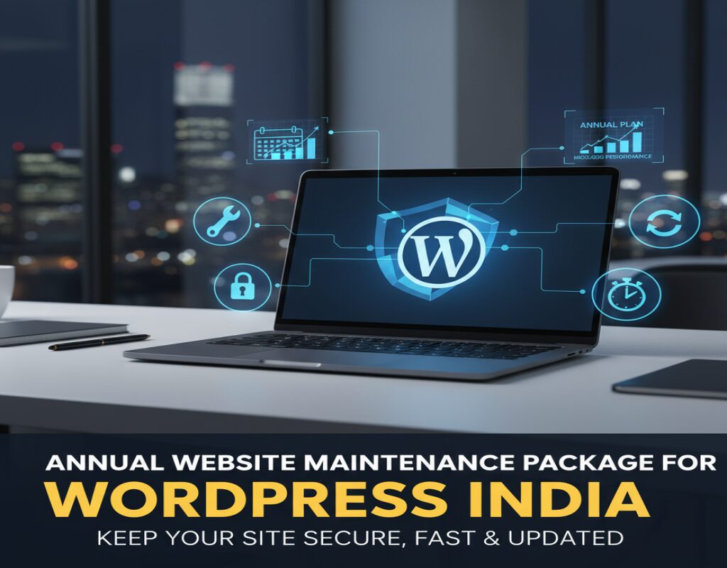 Annual Website Maintenance Package for WordPress in India
