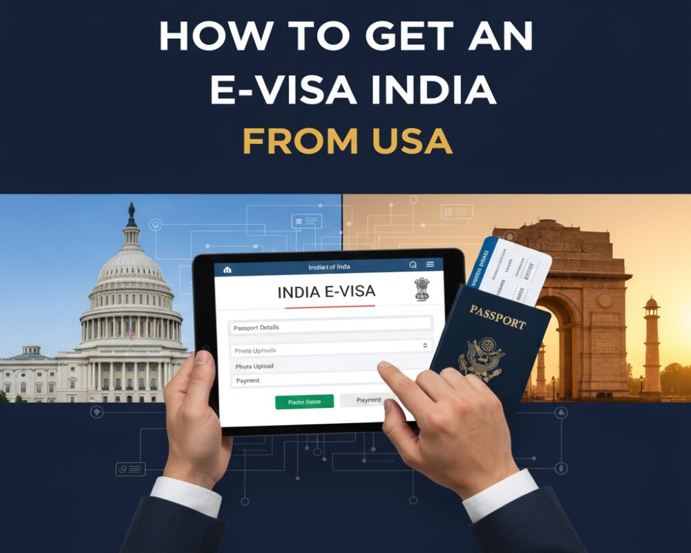 E-Visa for India from USA