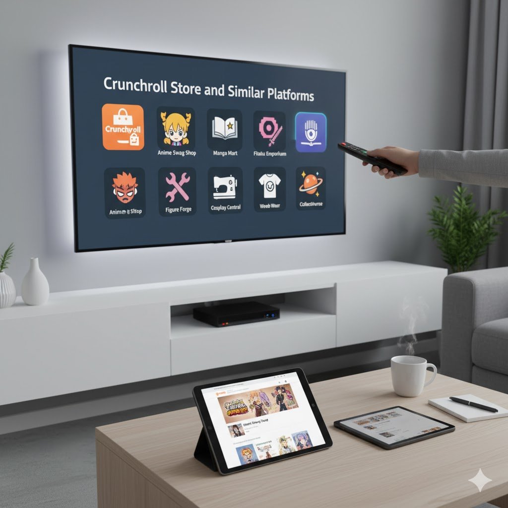 Crunchyroll Store and Similar Platforms