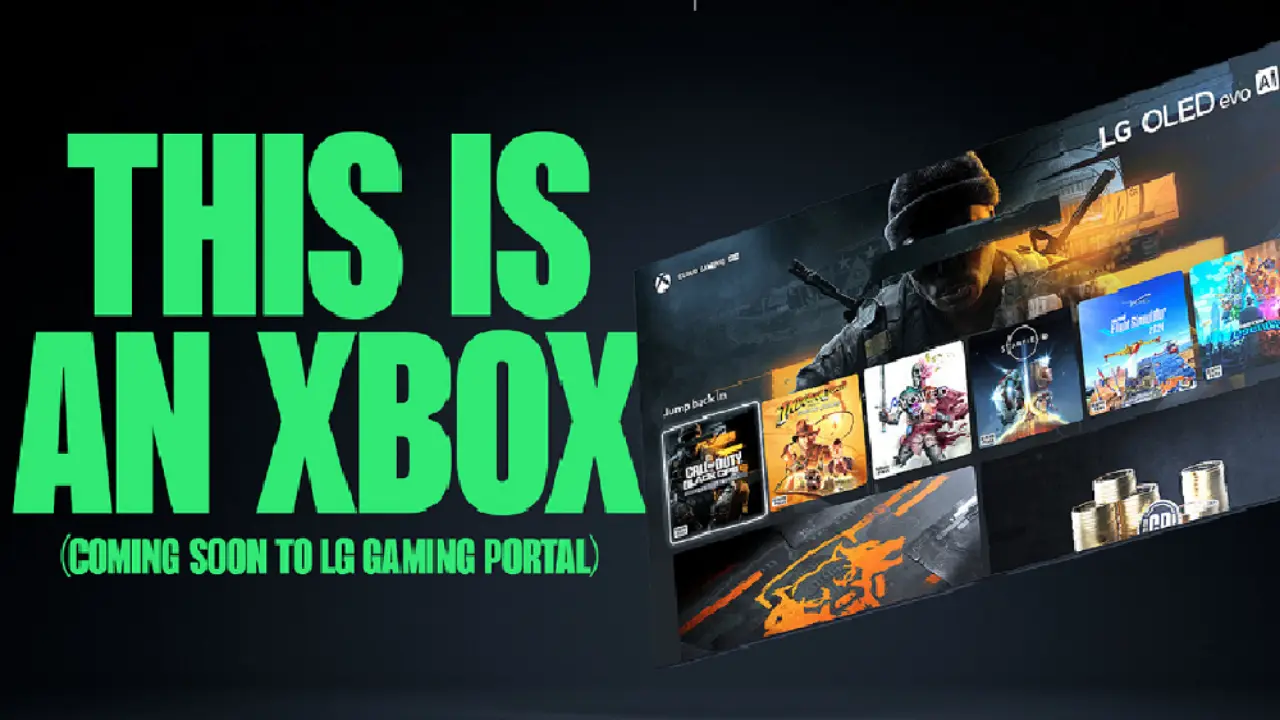 Xbox Cloud Gaming on LG TVs