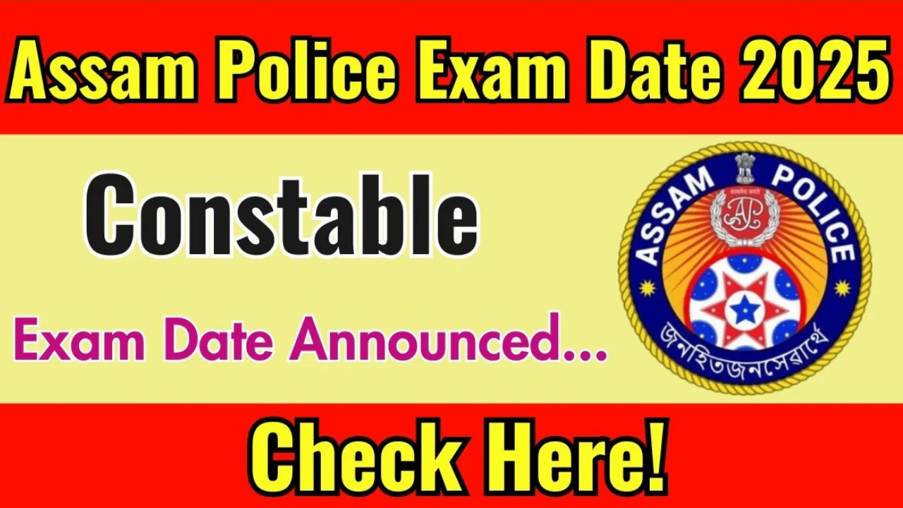 Assam Police Recruitment 2025