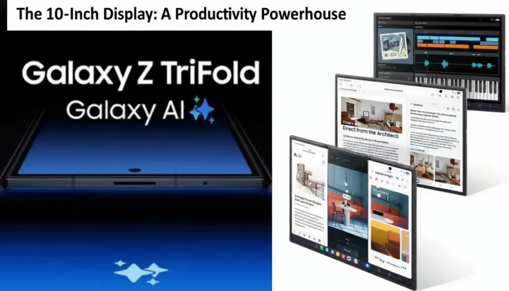 Samsung Galazy Z Trifold - 10 Inch Display