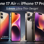 iPhone 17 Air 5.6mm ultra-thin design vs Pro Max