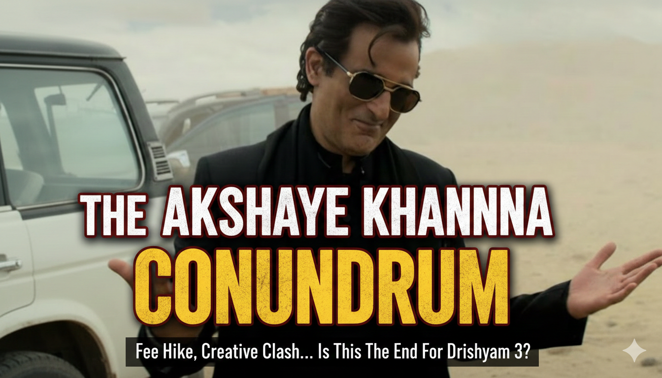 Akshaye Khanna Drishyam 3 exit