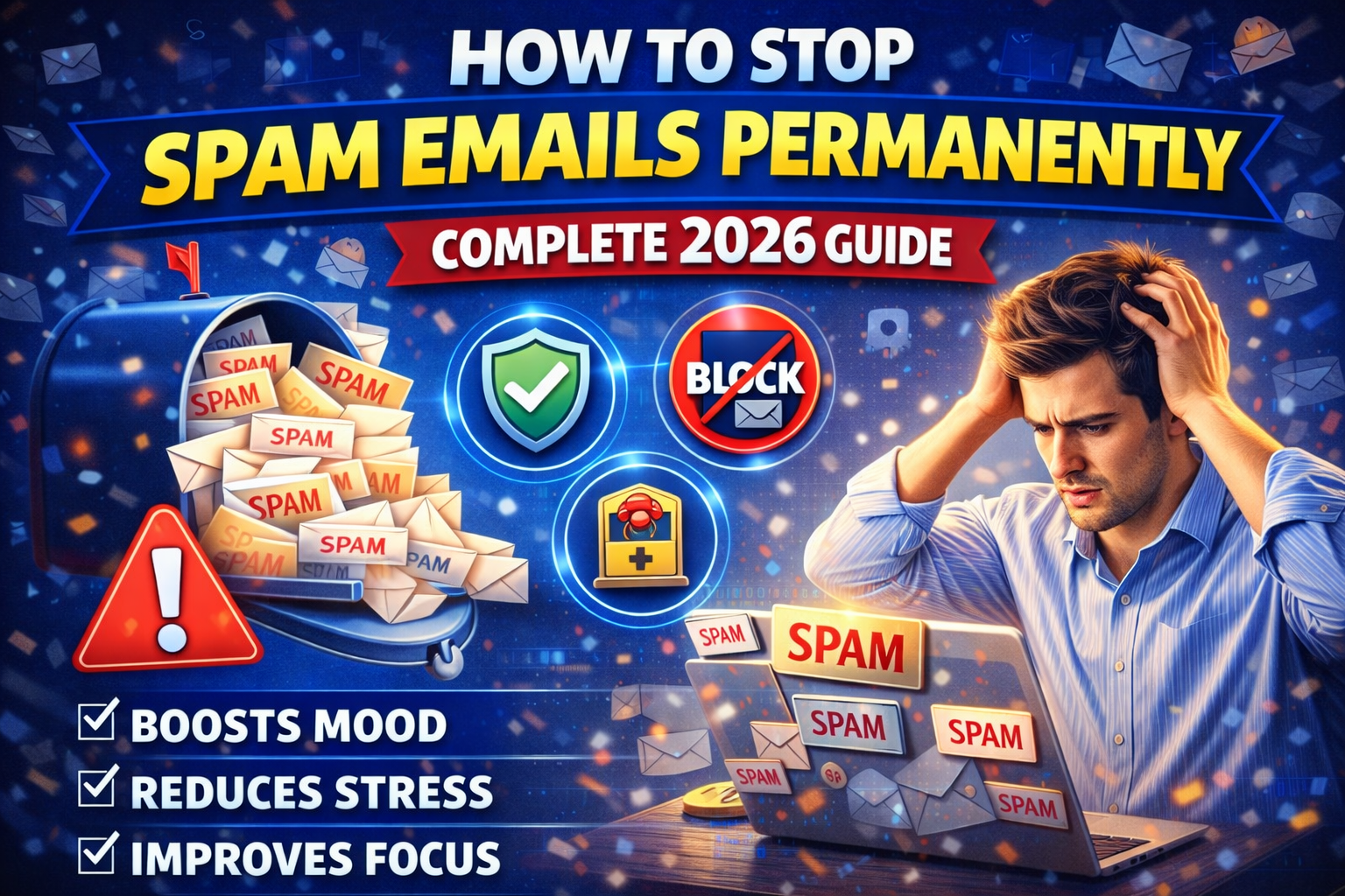 How To Stop Spam Emails Permanently: