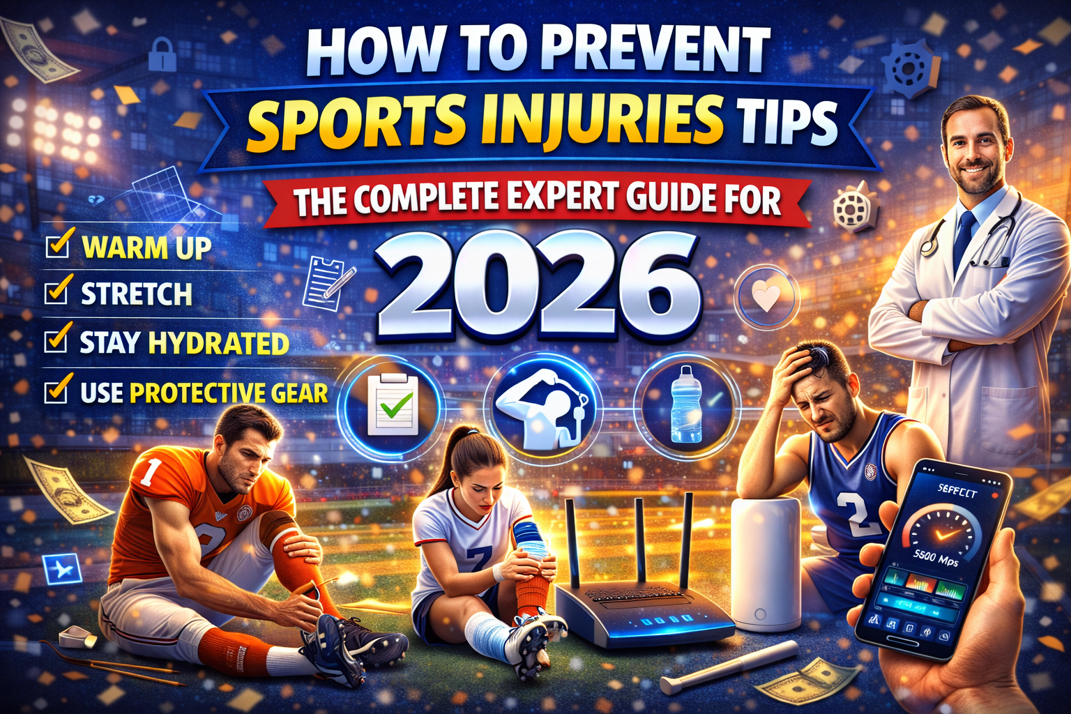Prevent Sports Injuries Tips