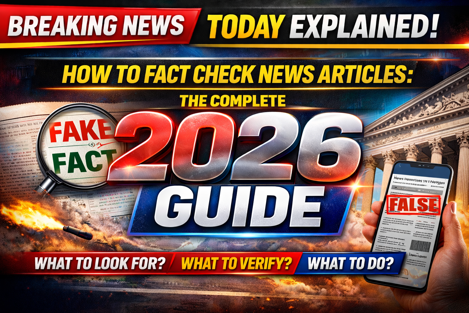How To Fact Check News Articles