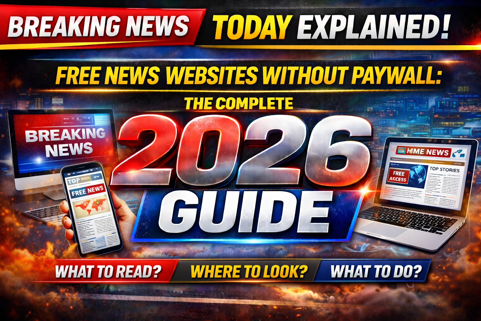 Free News Websites Without Paywall