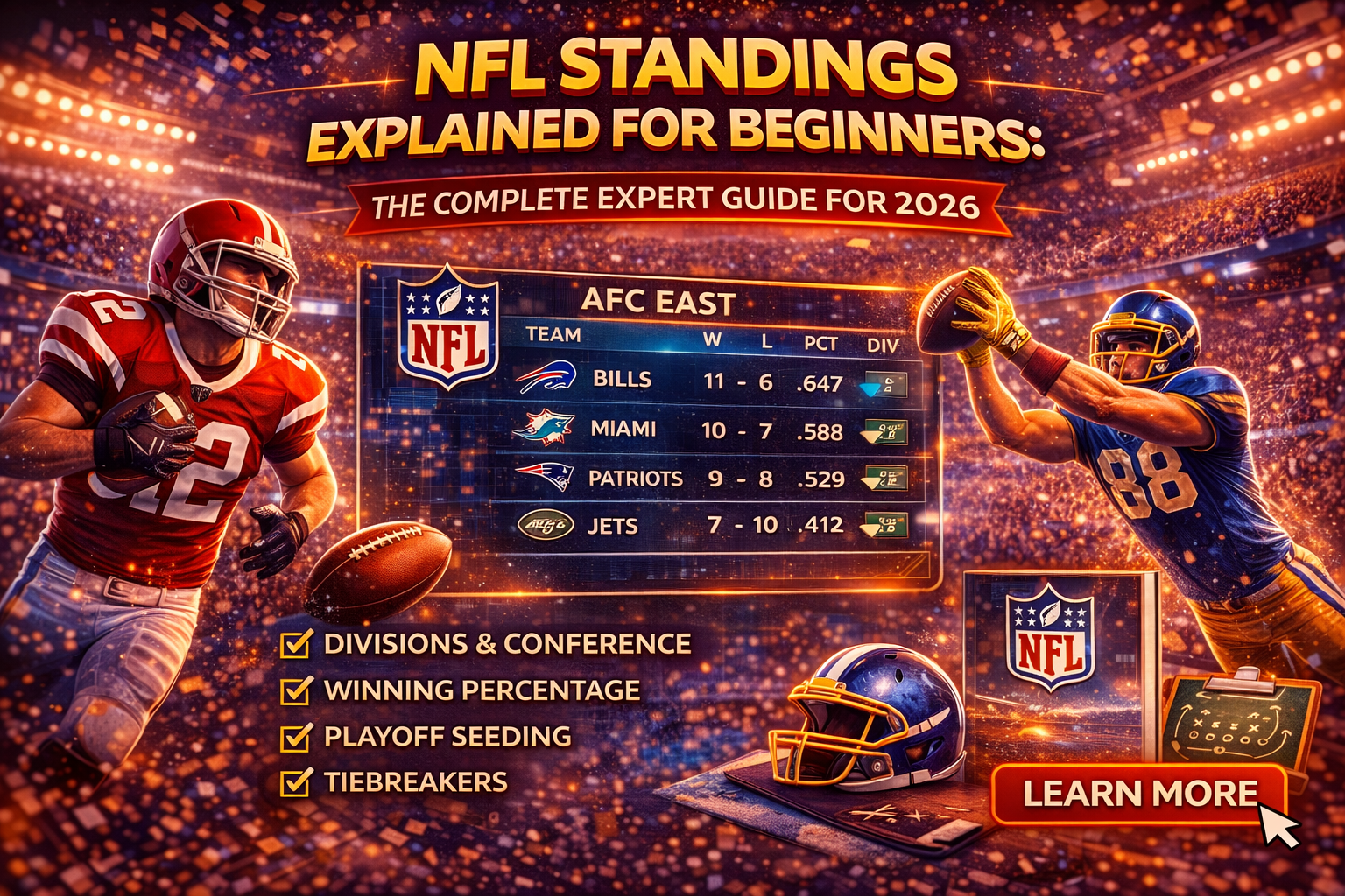 Nfl Standings Explained For Beginners: The Complete Expert Guide for 2026