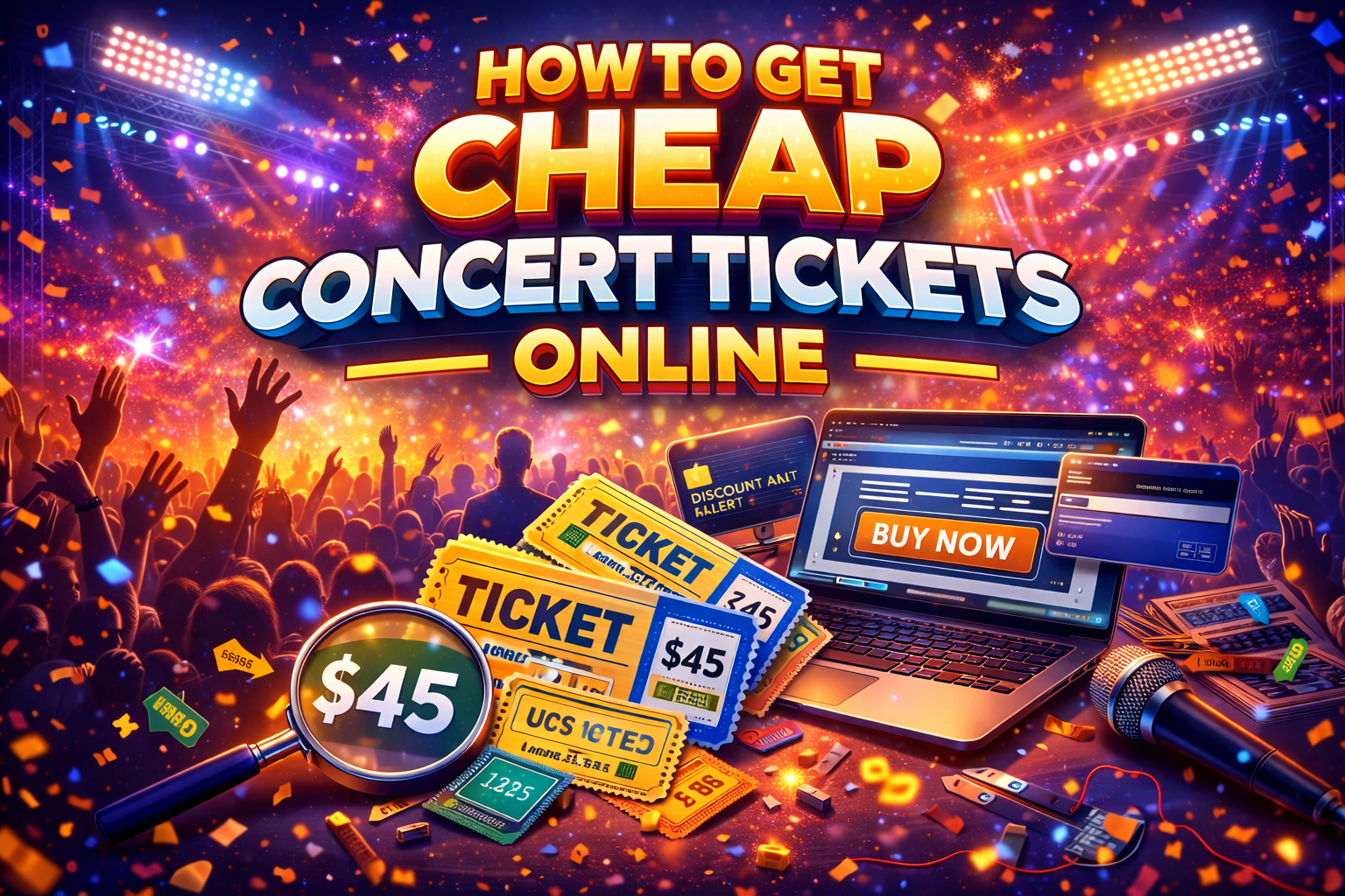 Cheap Concert Tickets Online