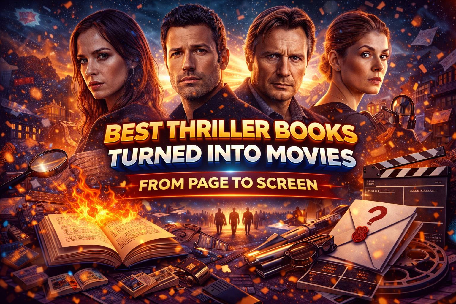 Thriller Books Turned Into Movies