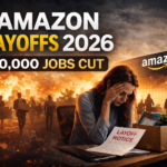 Amazon layoffs 2026 as the company plans to cut 30,000 corporate jobs amid major restructuring under CEO Andy Jassy