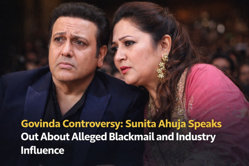 Govinda blackmail allegations as Sunita Ahuja speaks about marriage crisis