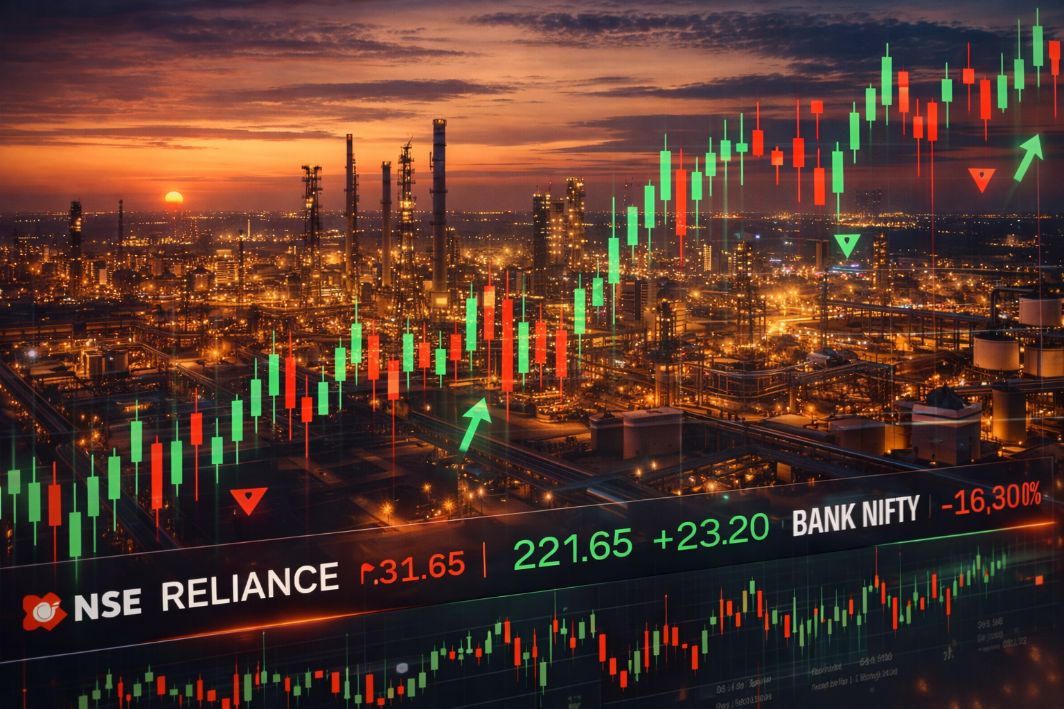Reliance share price drops after record high